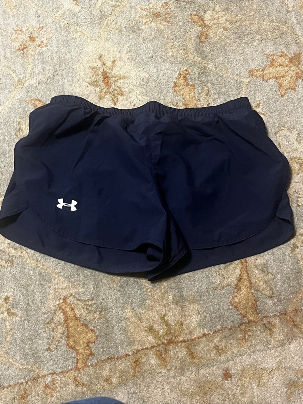 Under Armour Women's Navy Blue Athletic Running Shorts